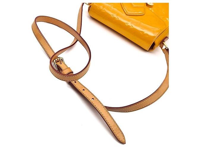Louis Vuitton Vernis Belflower Giallo - vista 5
