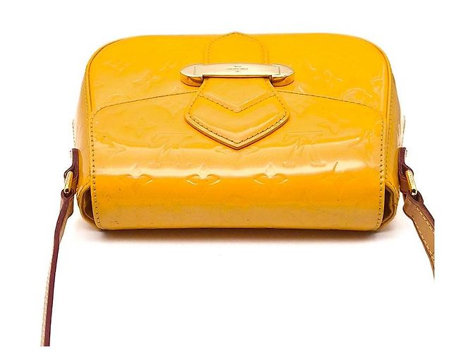 Louis Vuitton Vernis Belflower Giallo - vista 6