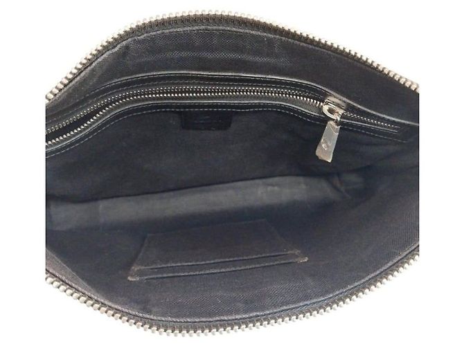 Ophidia Gucci Clutch con tracolla in tela GG Supreme nera Nero - vista 3