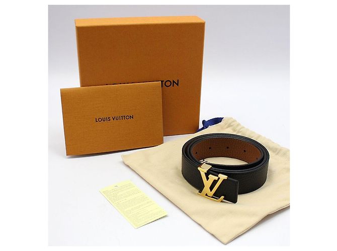 Louis Vuitton LV Initials Reversibler Damen Gürtel Braun - Ansicht 2