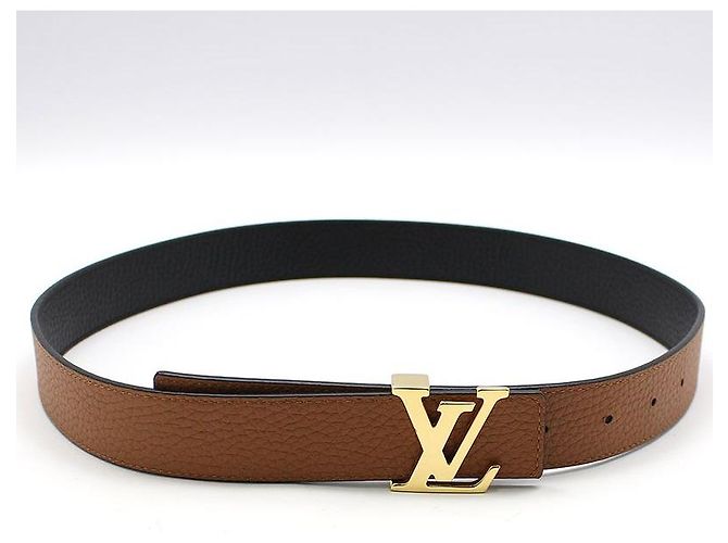 Louis Vuitton LV Initials Reversibler Damen Gürtel Braun - Ansicht 5