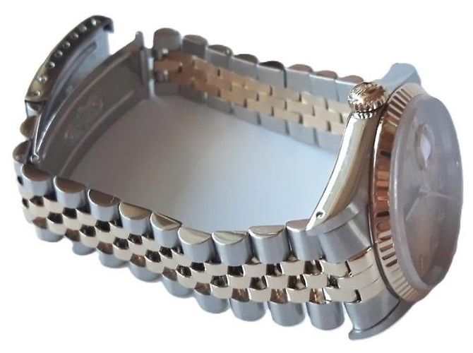 Rolex Datejust Oro Giallo Combi Diamanti Ten-Point Multicolore - vista 9