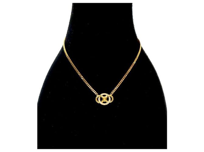 Céline Collana Gold Cubic - vista 5