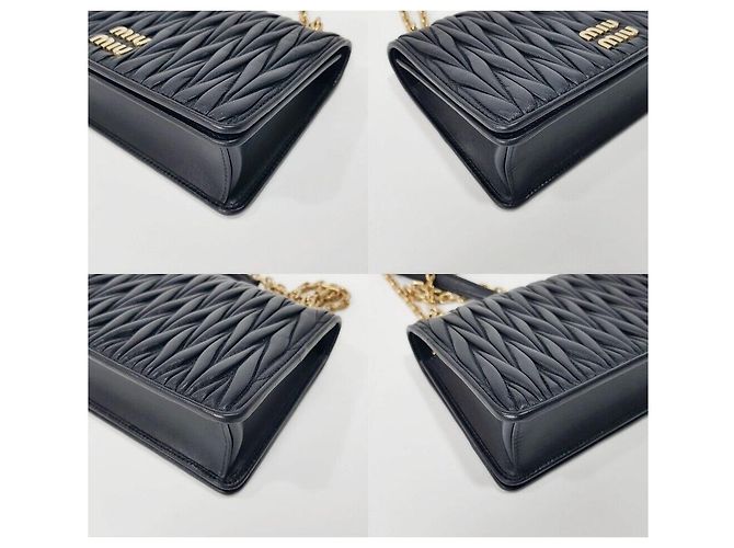 Miu Miu Bolso de hombro acolchado con cadena Multicolor - vista 7