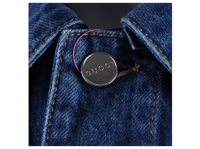 Gucci Giacca di denim Blu - vista 4