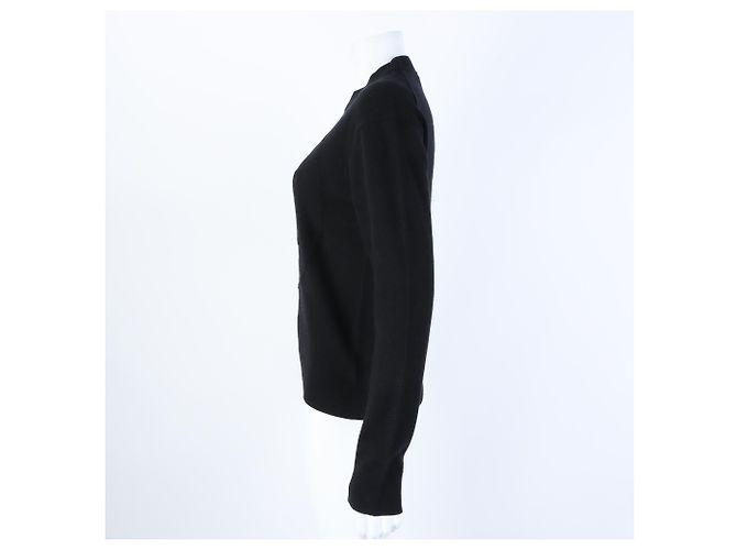 Hermès Jersey de punto de cachemira de manga larga Negro - vista 2