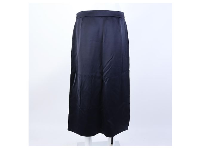 Lanvin Langer Rock Blau - Ansicht 3