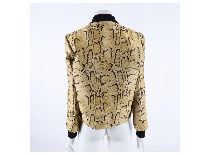 Stella Mc Cartney Giacca Blouson Stella McCartney con zip Giallo - vista 3