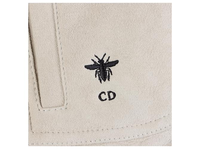 Reversiblere Shearling-Weste Christian Dior Braun - Ansicht 4