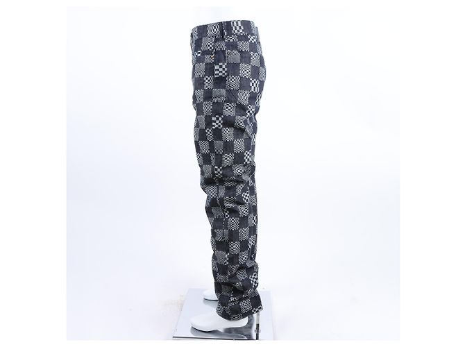 Louis Vuitton Denim Hose Blau - Ansicht 2