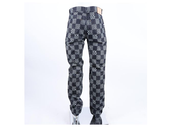 Louis Vuitton Denim Hose Blau - Ansicht 3