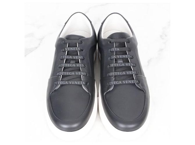 Bottega Veneta Sneakers Speedster in pelle nera Nero - vista 5