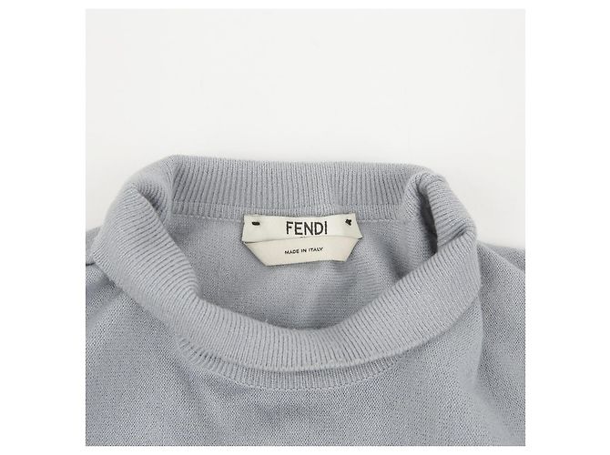 Fendi Malha de viscose azul celeste Tamanho - vista 4
