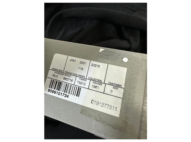 Balenciaga Distressed Strick-Hoodie Political Campaign (Größe Silber - Ansicht 6