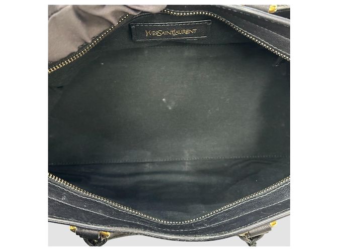 Saint Laurent Piccola borsa a tracolla nera KABASIK Nero - vista 6