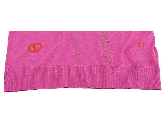 Hermès Suéter ligero de manga larga Candy Libris Rosa - vista 12