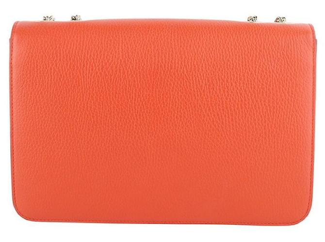 Gucci Borsa a Spalla con Catena Interlocking GG Medium (Receipt) Arancione - vista 3