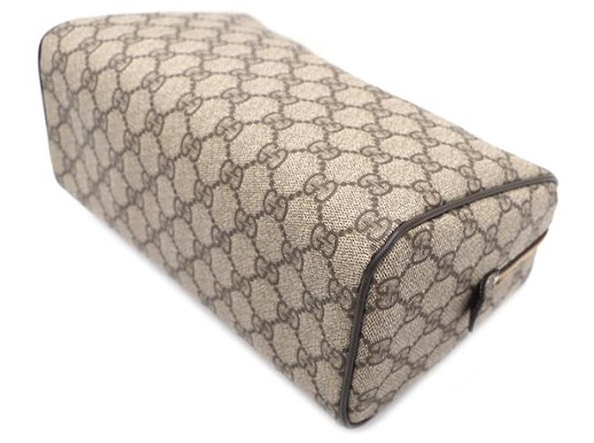 Gucci Pochette in tela GG Supreme Marrone - vista 16