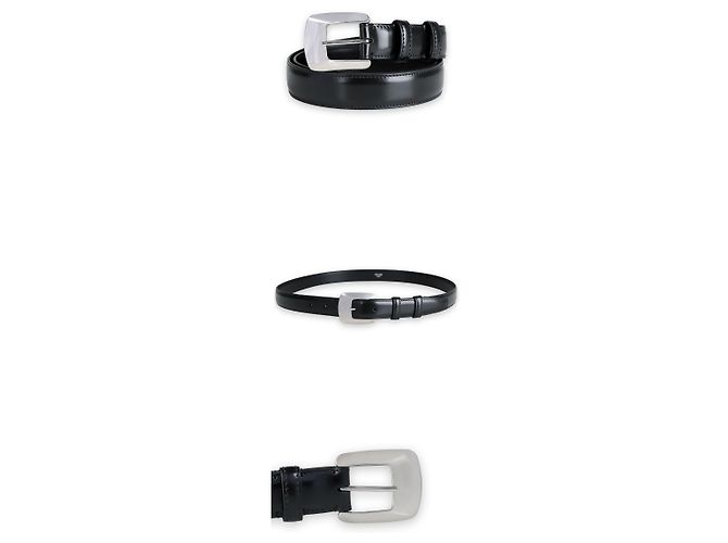 Céline Men's Leather Belt (Black) - view 3