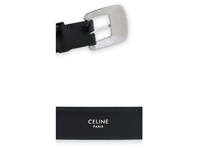 Céline Men's Leather Belt (Black) - view 4