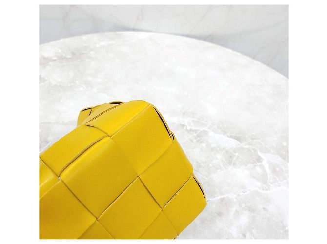 Bottega Veneta Borsa a secchiello Intrecciato Small D'oro - vista 7