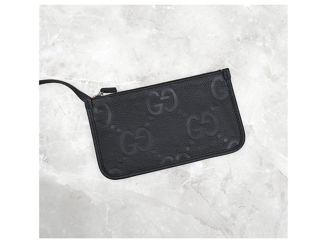 Gucci Nova bolsa shopper Jumbo Large em couro preto - vista 5