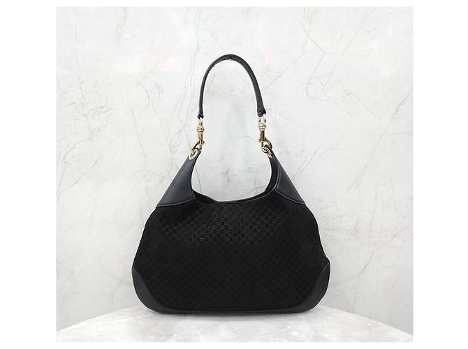 Gucci Nuova borsa a tracolla GG in scamosciato Large - vista 4
