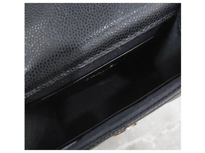 Chanel Saisonale Mini-Crossbody-Bag mit Perlen-Top-Handle und Kette Silber - Ansicht 8
