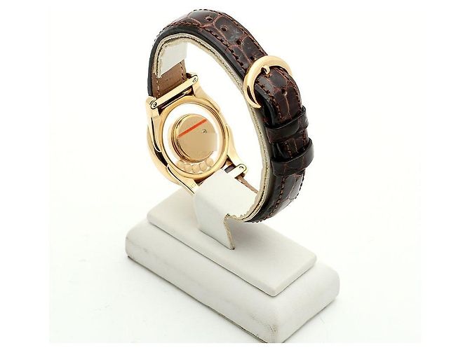 Chopard Reloj Happy Small Floating Diamond de oro para mujer Castaño - vista 5