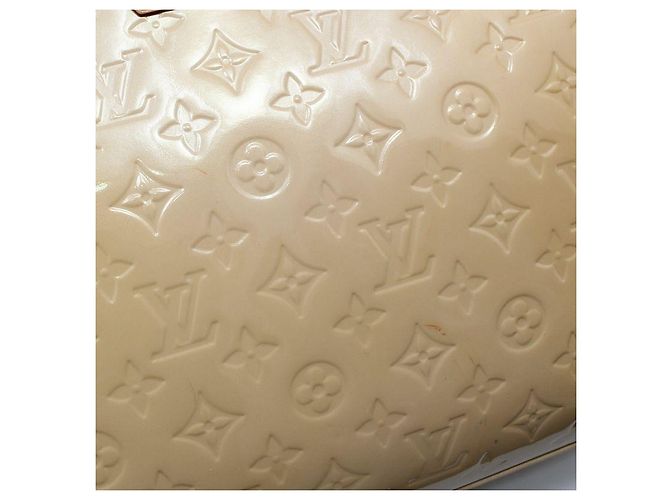 Louis Vuitton Borsa a Spalla Monogram Vernis Brea MM Marrone - vista 5