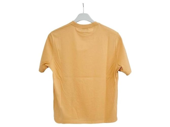 Hermès Camiseta de algodón para hombre Herbier Naranja - vista 4