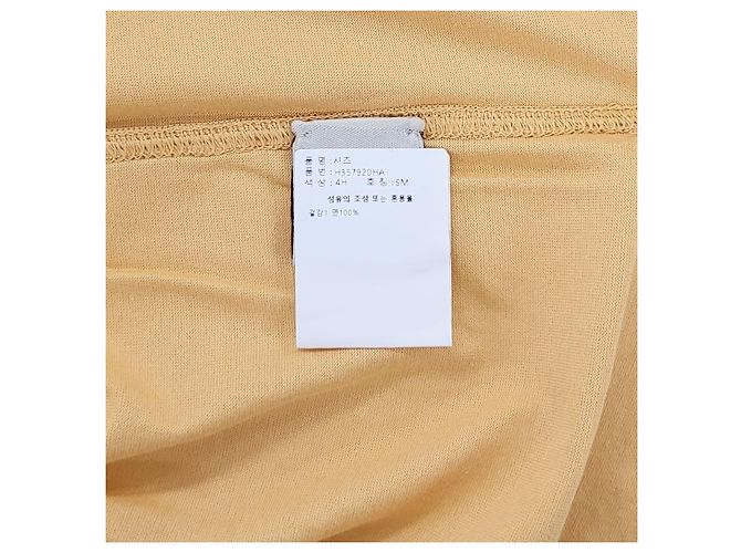 Hermès Camiseta de algodón para hombre Herbier Naranja - vista 5