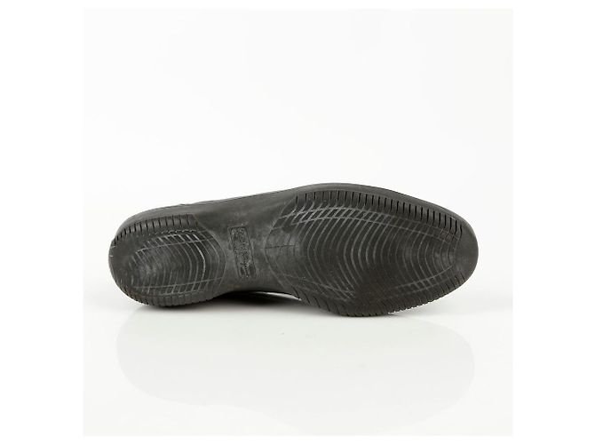 Salvatore Ferragamo Mocassini Gancini in pelle nera - vista 6