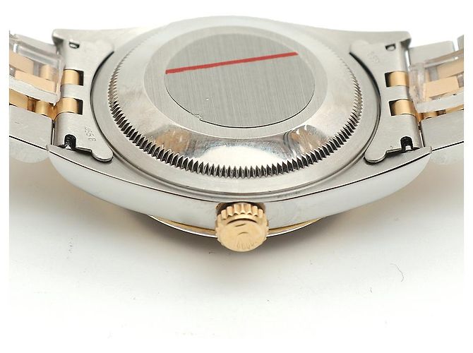Rolex Montre Datejust pour homme avec combinaison de diamants Aftersetting Doré - vue 13