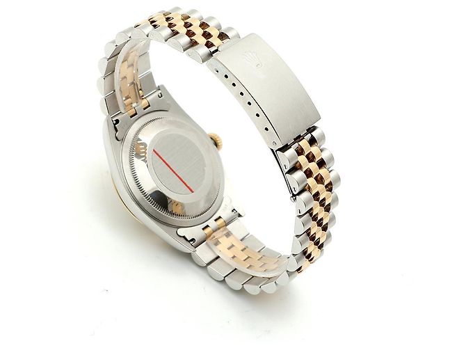 Rolex Montre Datejust pour homme avec combinaison de diamants Aftersetting Doré - vue 17