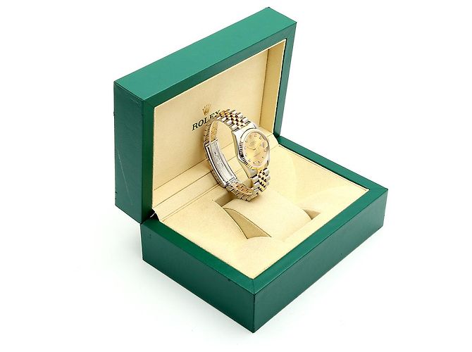 Rolex Montre Datejust pour homme avec combinaison de diamants Aftersetting Doré - vue 25