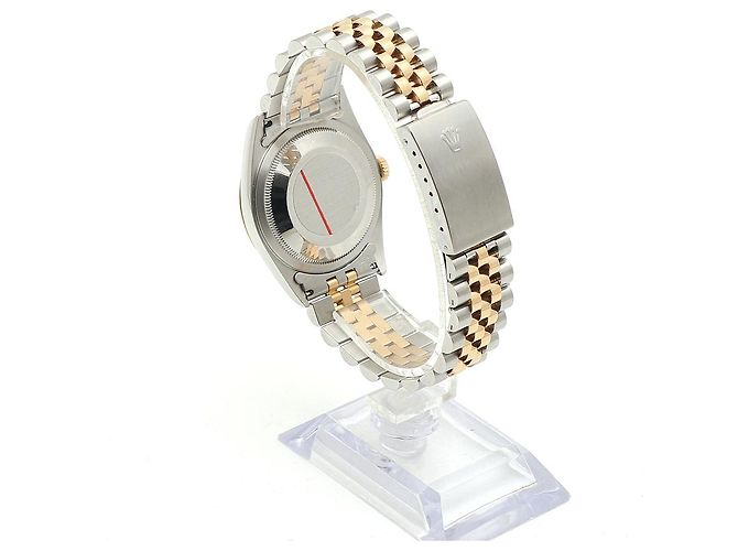 Rolex Montre Datejust pour homme avec combinaison de diamants Aftersetting Doré - vue 5