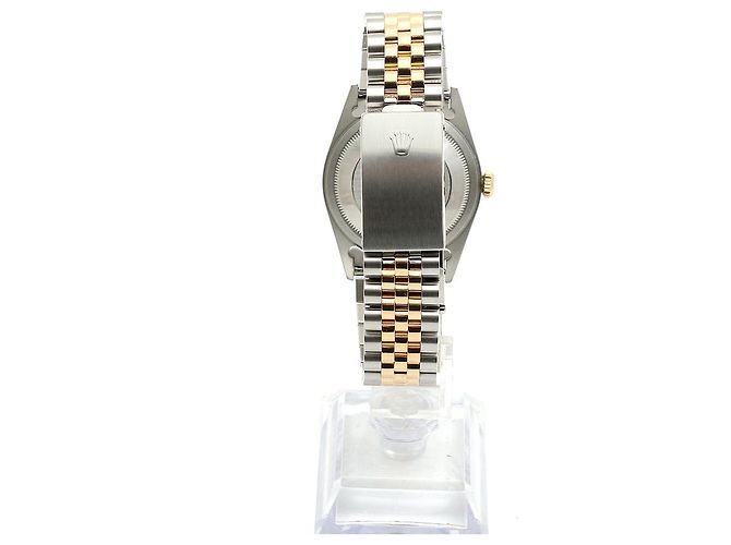 Rolex Montre Datejust pour homme avec combinaison de diamants Aftersetting Doré - vue 6