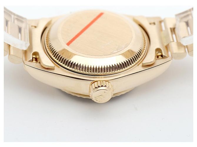 Rolex Relógio Datejust de Ouro para Mulher Original com Diamantes Ten Point e Certificado de Nascimento Laranja - vista 13