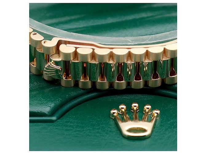Rolex Relógio Datejust de Ouro para Mulher Original com Diamantes Ten Point e Certificado de Nascimento Laranja - vista 26