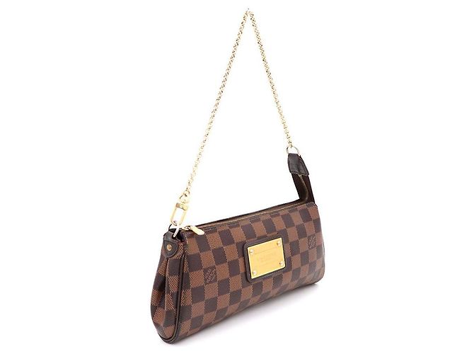 Louis Vuitton Clutch e borsa a tracolla Eva in Damier Ebene Multicolore - vista 2