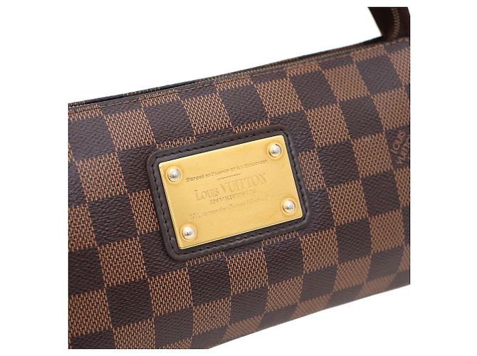 Louis Vuitton Clutch e borsa a tracolla Eva in Damier Ebene Multicolore - vista 6