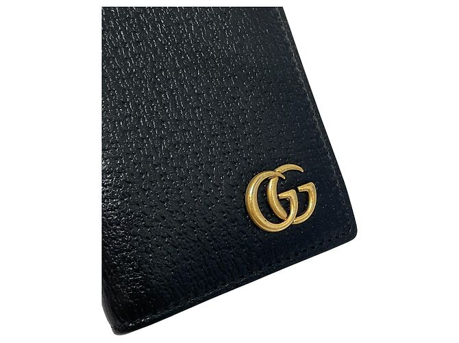 Gucci GG Marmont Folded Card Case Black - view 3