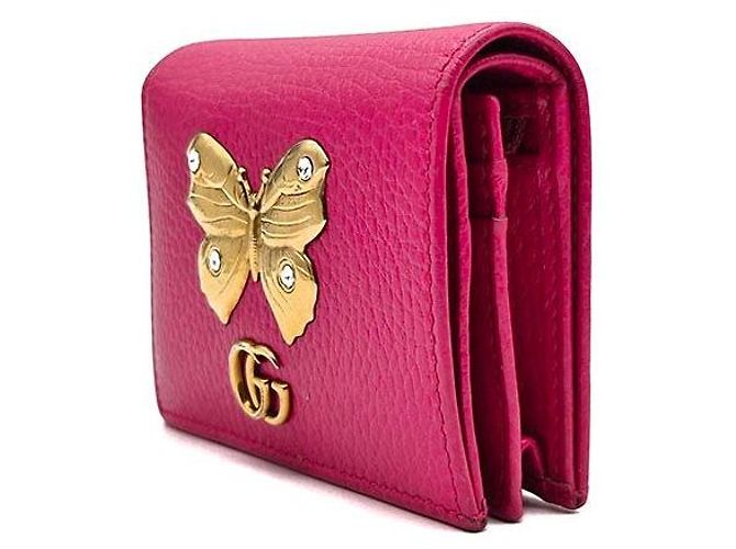 Gucci Cartera Butterfly Rosa - vista 2