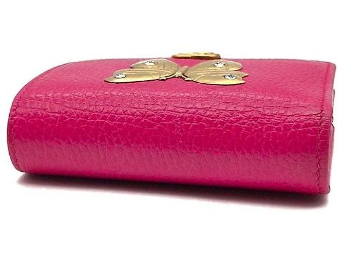 Gucci Cartera Butterfly Rosa - vista 4