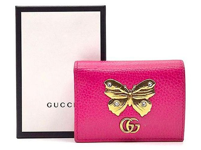 Gucci Cartera Butterfly Rosa - vista 7