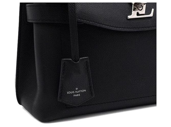 Louis Vuitton Lockme Ever BB Tote Bag and Shoulder Bag Black - view 11