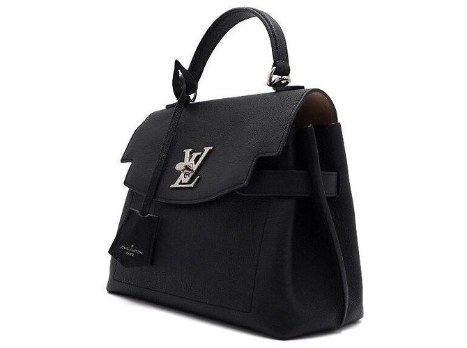 Louis Vuitton Lockme Ever BB Tote Bag and Shoulder Bag Black - view 2