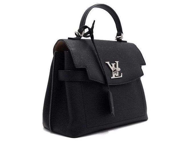 Louis Vuitton Lockme Ever BB Tote Bag and Shoulder Bag Black - view 3