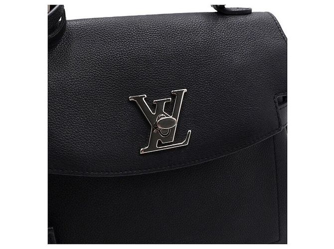 Louis Vuitton Lockme Ever BB Tote Bag and Shoulder Bag Black - view 9